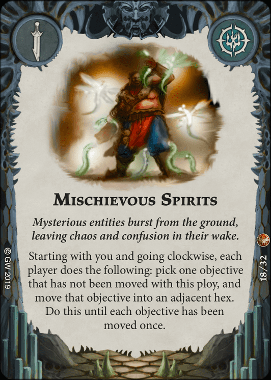 Mischievous spirits card image - hover
